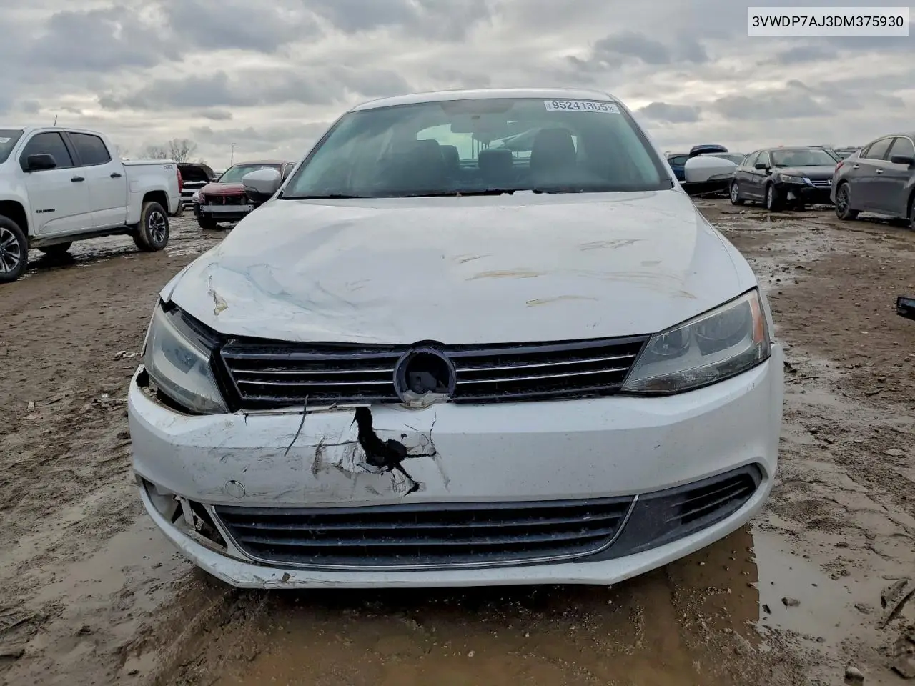 3VWDP7AJ3DM375930 2013 Volkswagen Jetta Se
