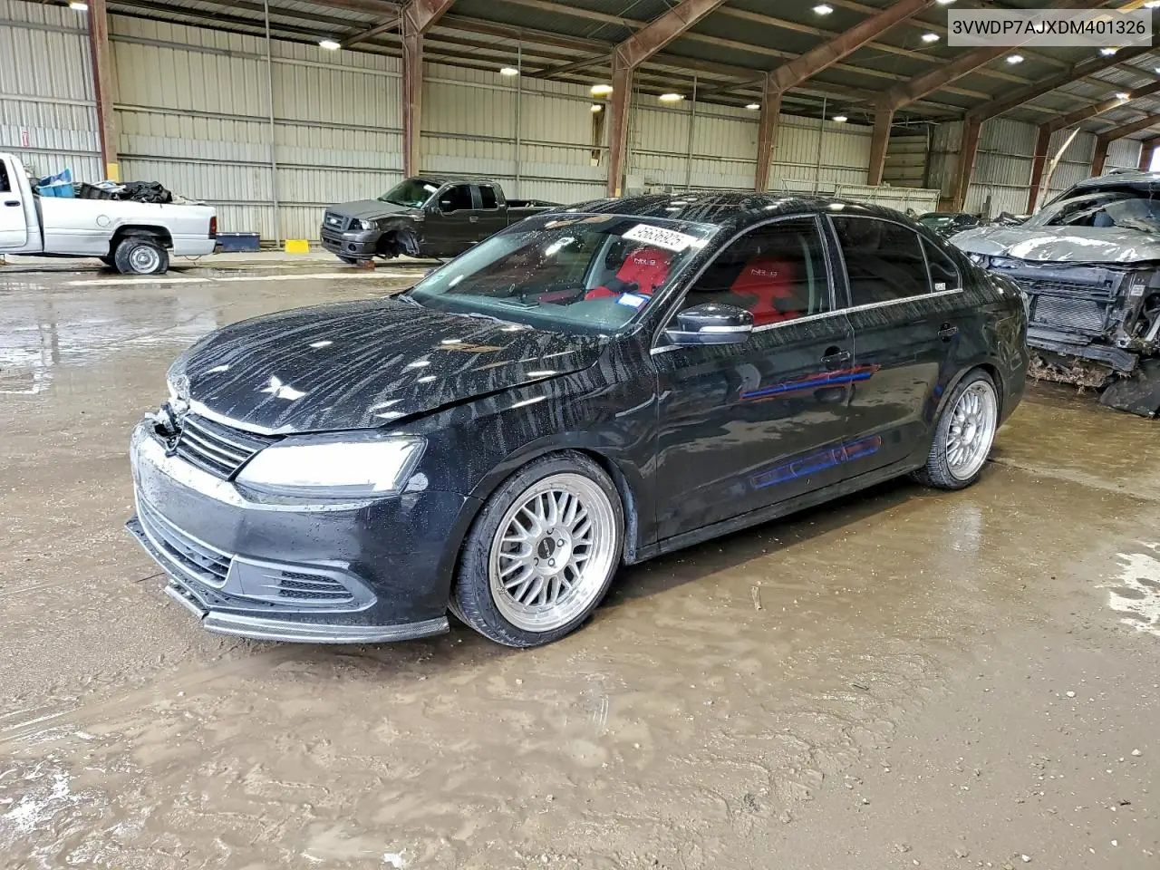 3VWDP7AJXDM401326 2013 Volkswagen Jetta Se
