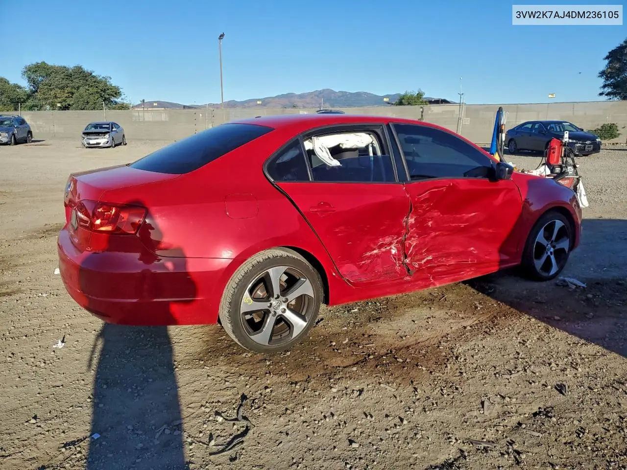 3VW2K7AJ4DM236105 2013 Volkswagen Jetta Base