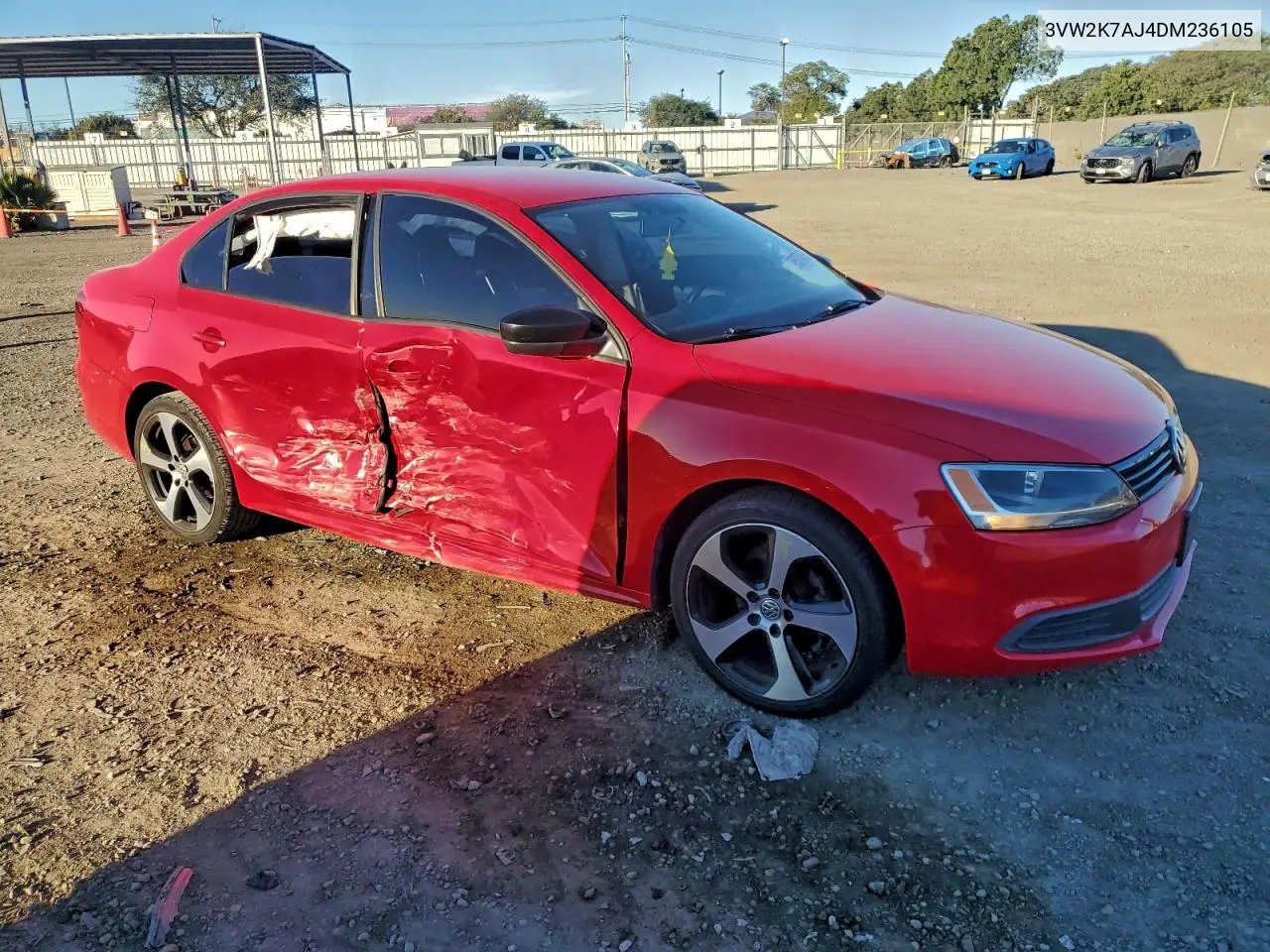 3VW2K7AJ4DM236105 2013 Volkswagen Jetta Base