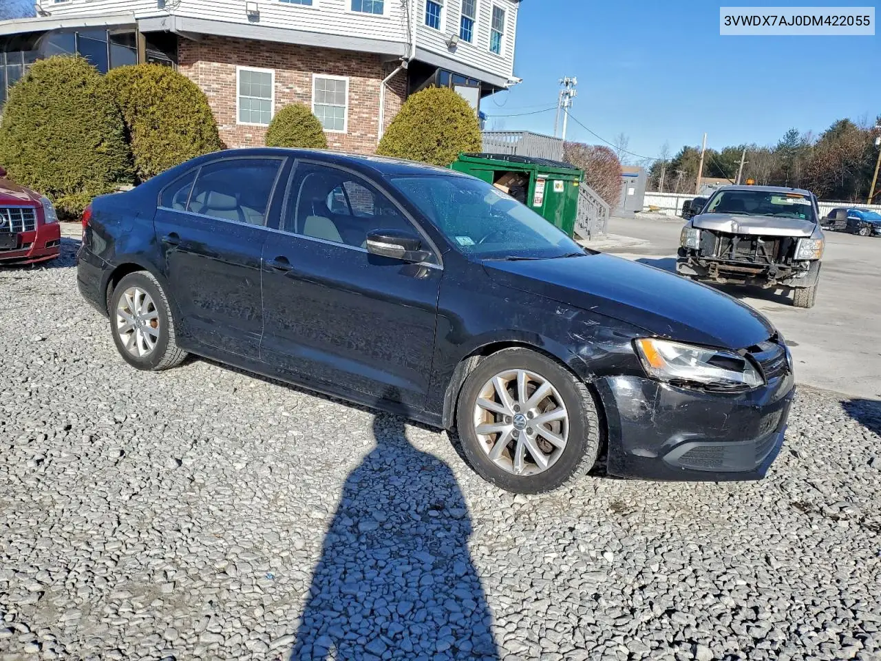 3VWDX7AJ0DM422055 2013 Volkswagen Jetta Se