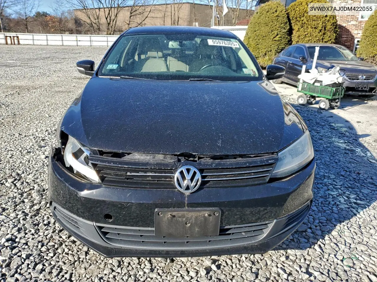 3VWDX7AJ0DM422055 2013 Volkswagen Jetta Se