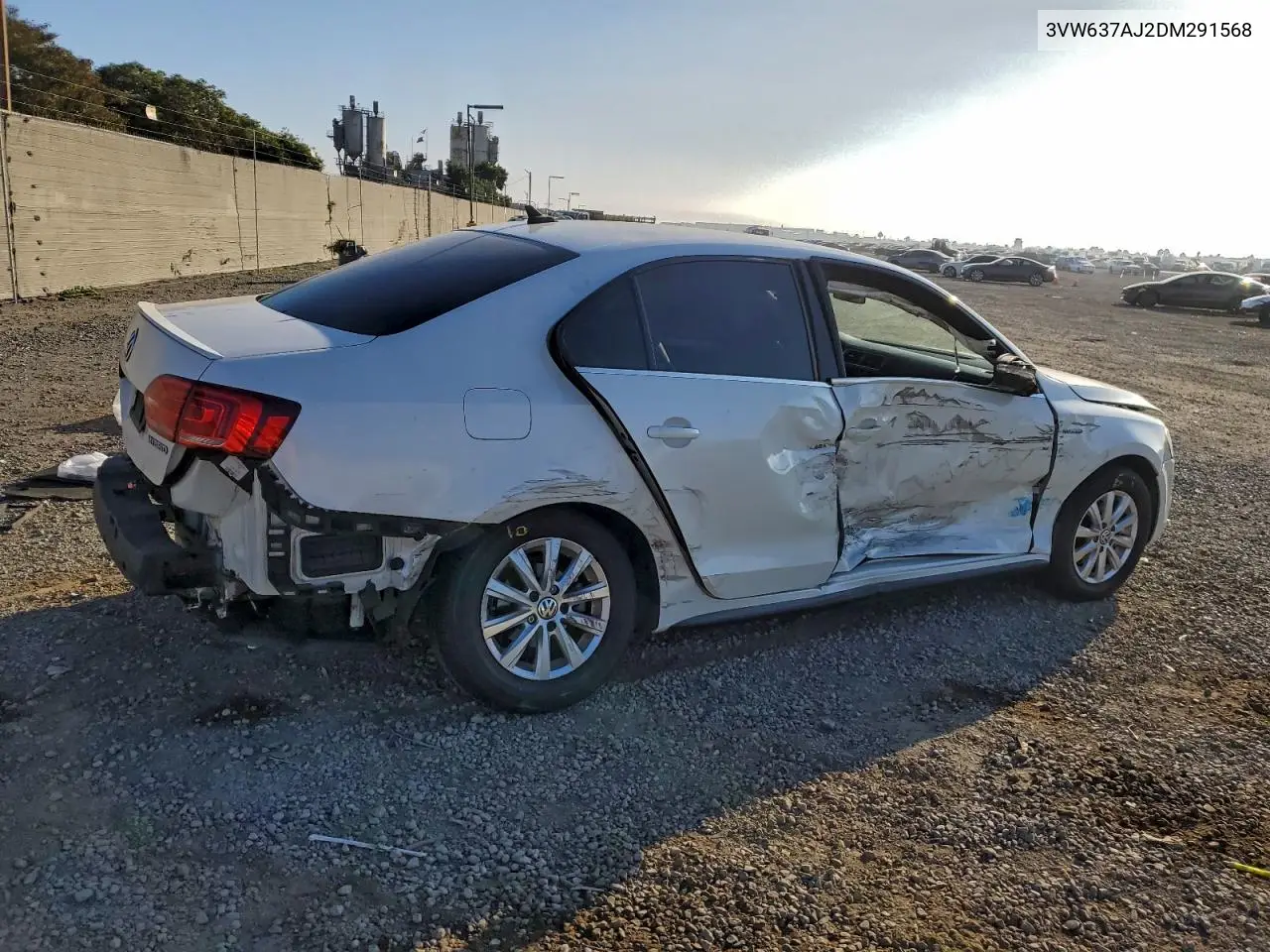 3VW637AJ2DM291568 2013 Volkswagen Jetta Hybrid