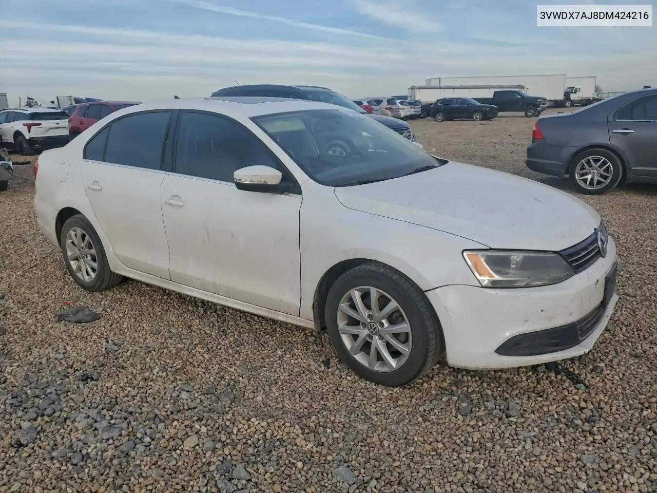 3VWDX7AJ8DM424216 2013 Volkswagen Jetta Se