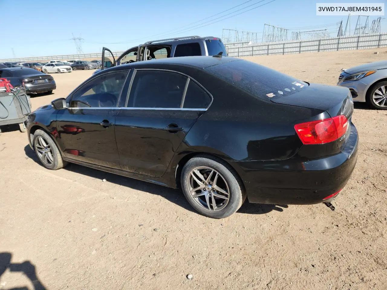 3VWD17AJ8EM431945 2014 Volkswagen Jetta Se