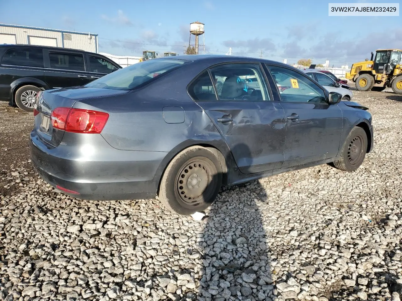 3VW2K7AJ8EM232429 2014 Volkswagen Jetta Base