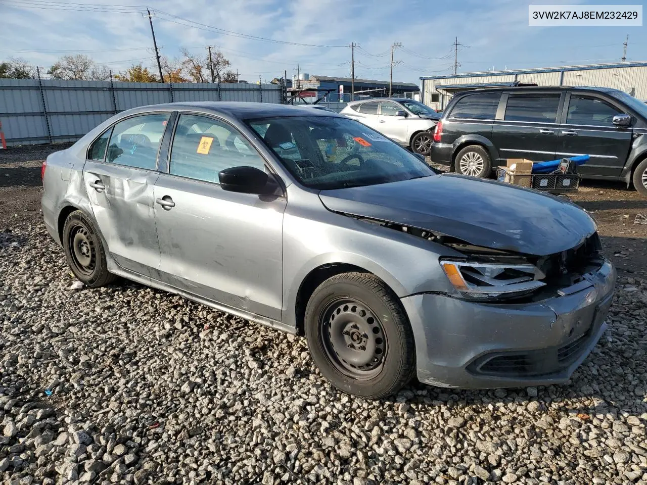 3VW2K7AJ8EM232429 2014 Volkswagen Jetta Base