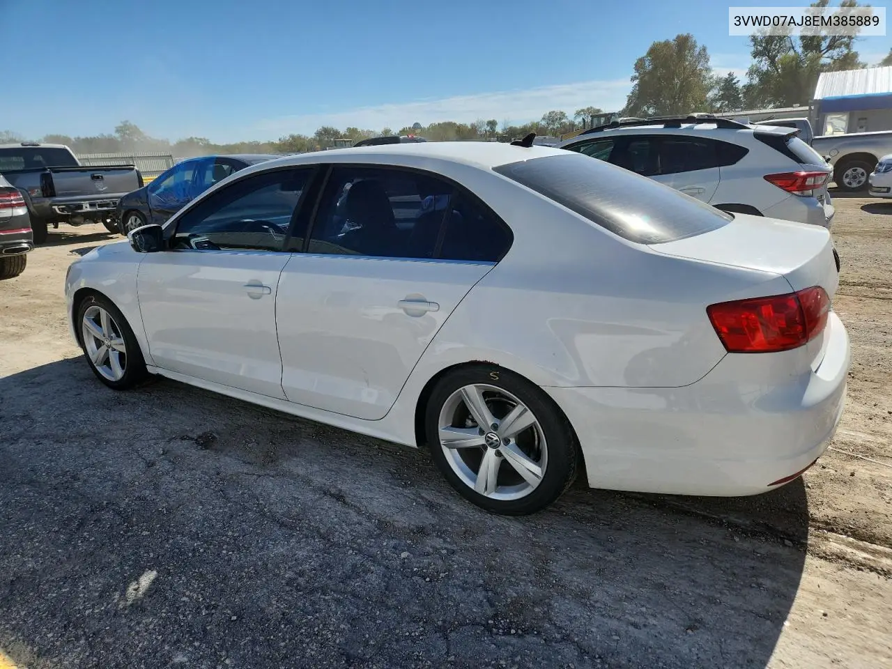 3VWD07AJ8EM385889 2014 Volkswagen Jetta Se