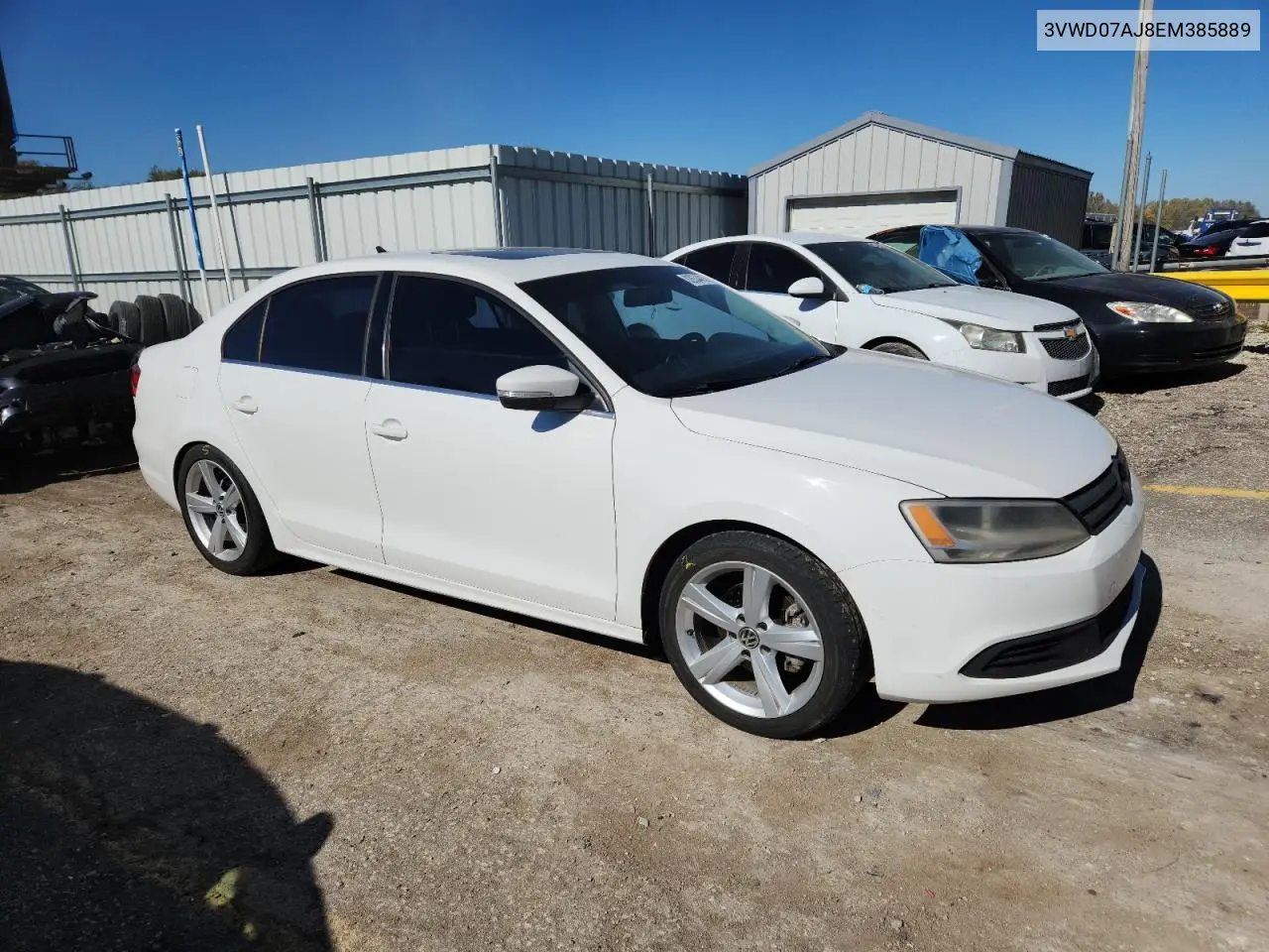 3VWD07AJ8EM385889 2014 Volkswagen Jetta Se