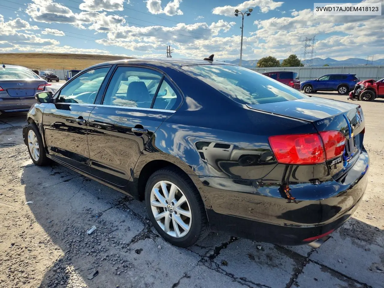 3VWD17AJ0EM418123 2014 Volkswagen Jetta Se