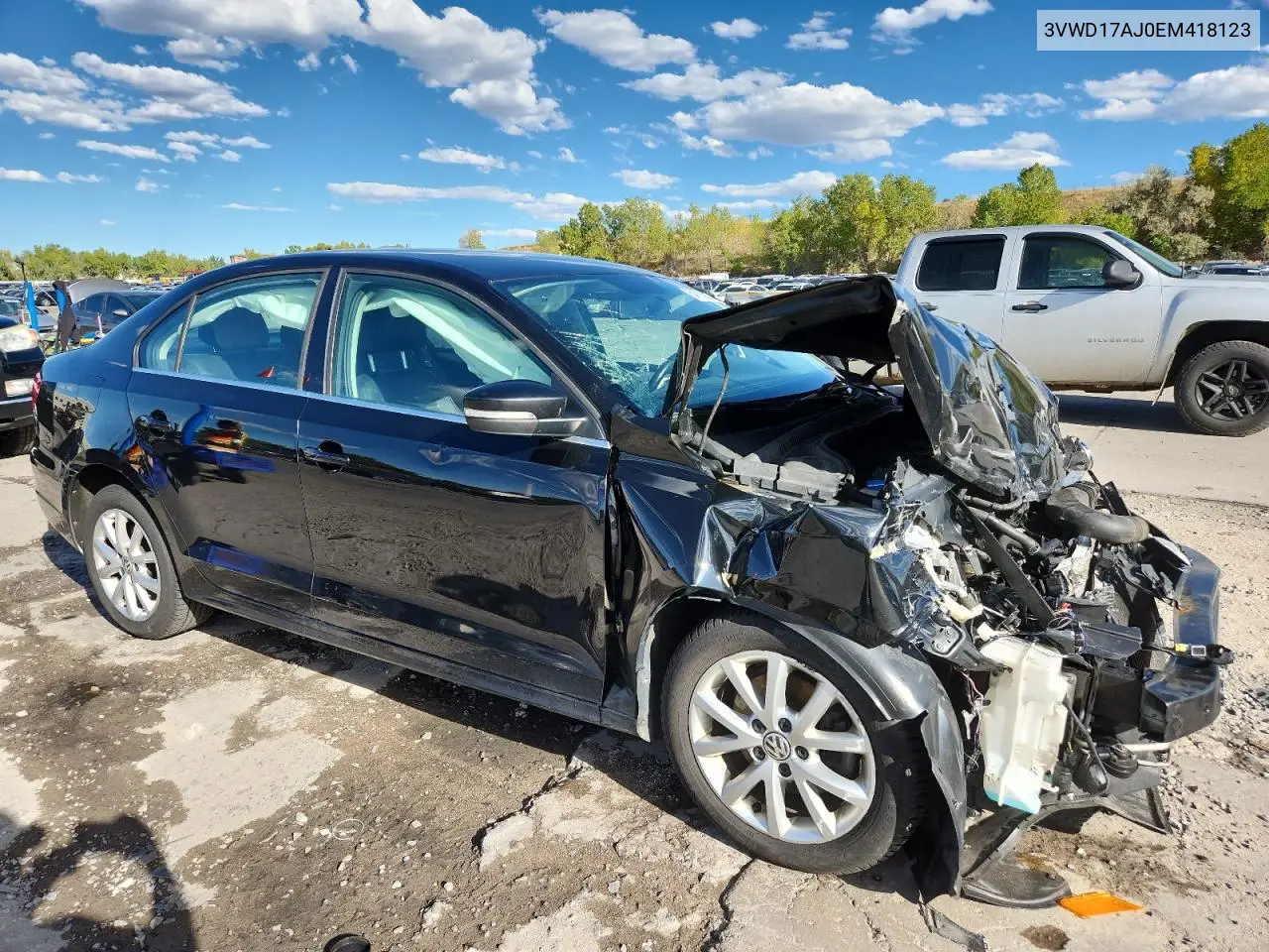 3VWD17AJ0EM418123 2014 Volkswagen Jetta Se