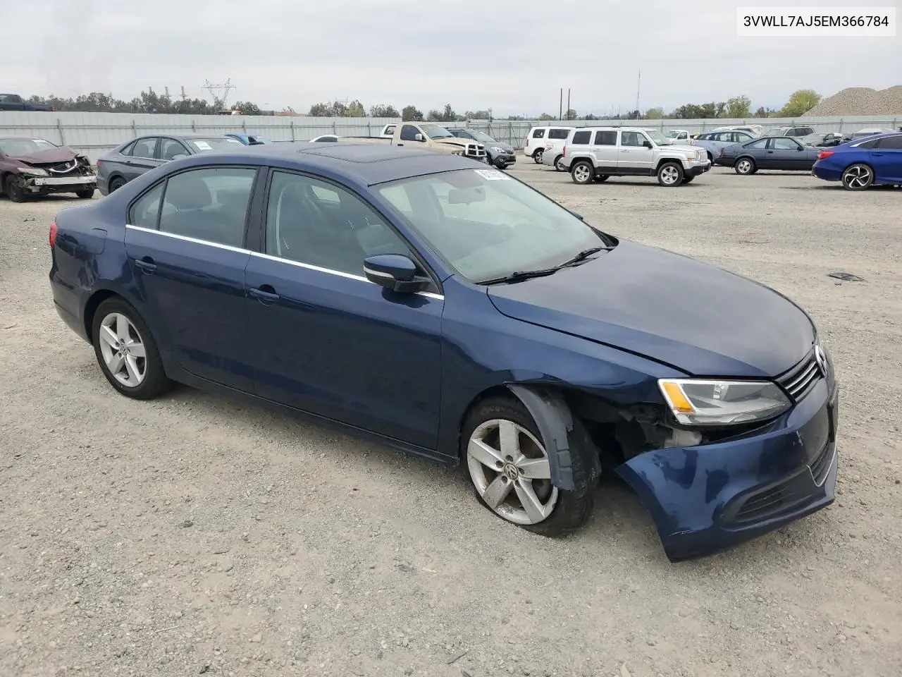 3VWLL7AJ5EM366784 2014 Volkswagen Jetta Tdi