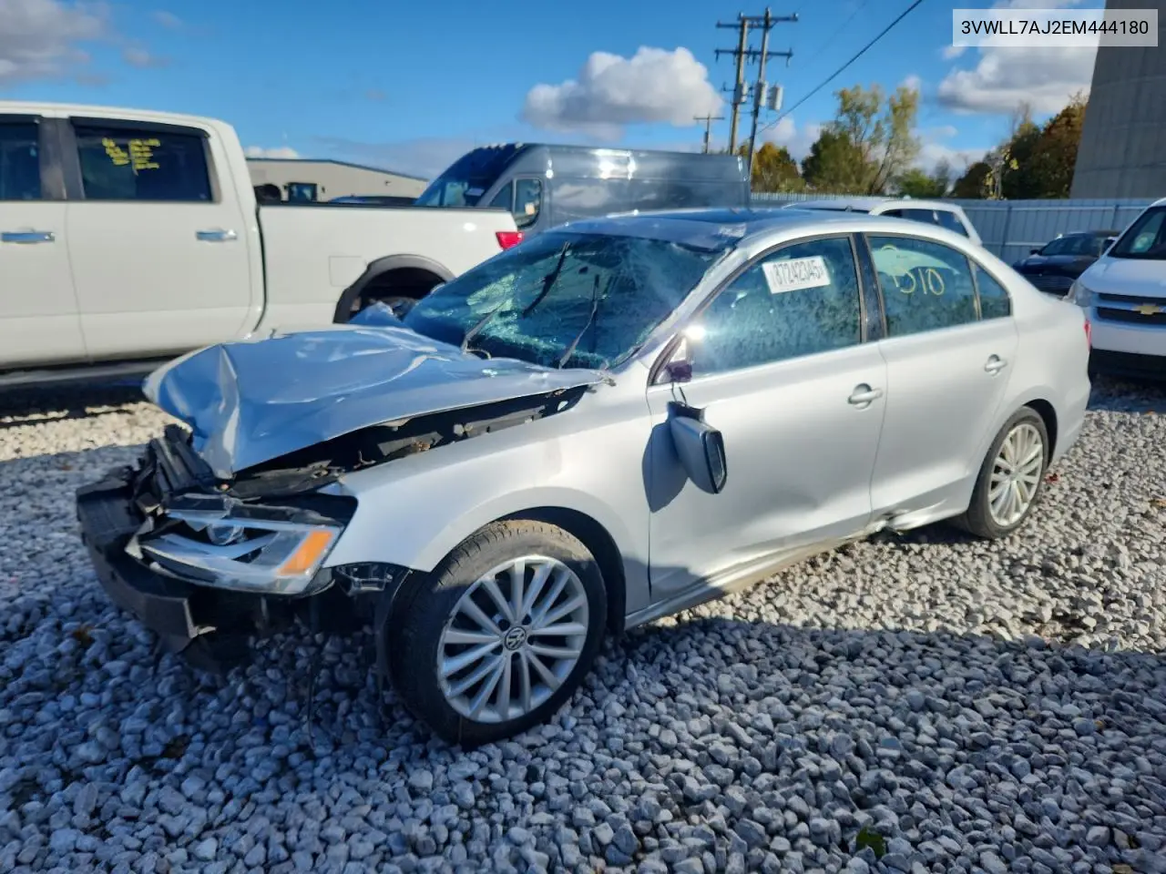 3VWLL7AJ2EM444180 2014 Volkswagen Jetta Tdi
