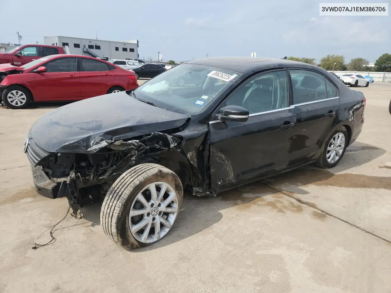 3VWD07AJ1EM386706 2014 Volkswagen Jetta Se