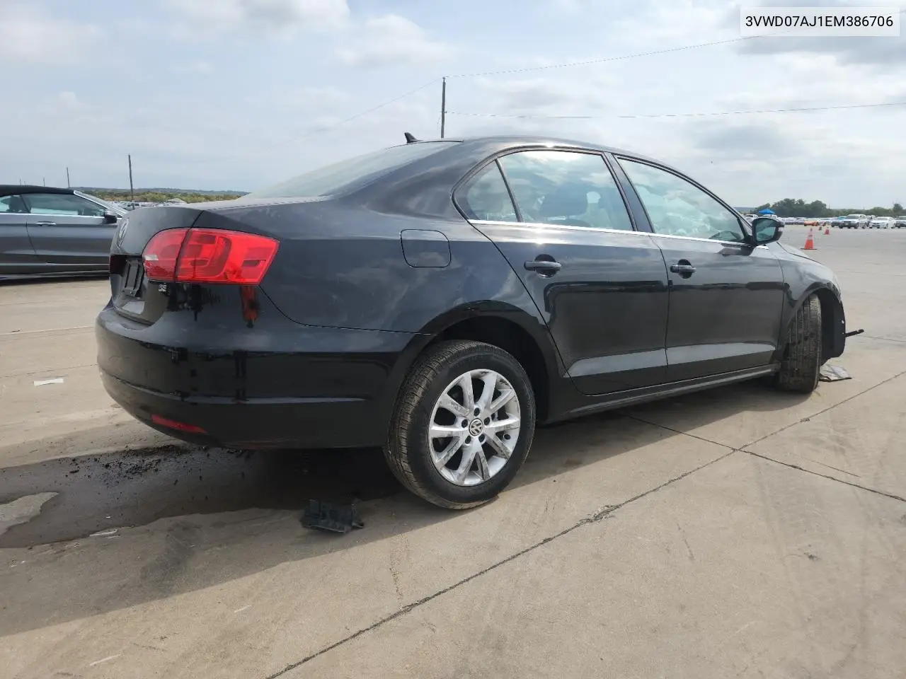 3VWD07AJ1EM386706 2014 Volkswagen Jetta Se