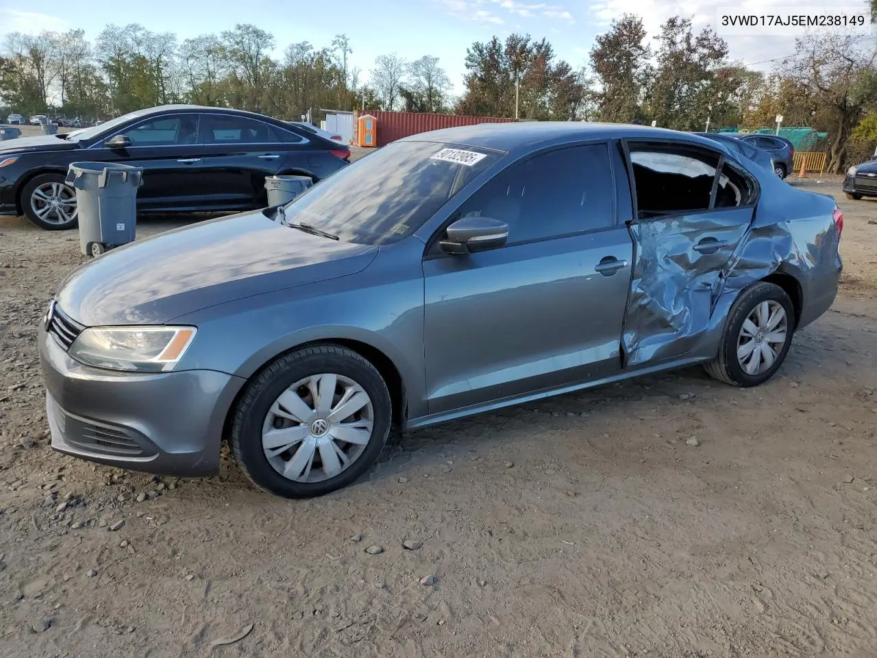 3VWD17AJ5EM238149 2014 Volkswagen Jetta Se