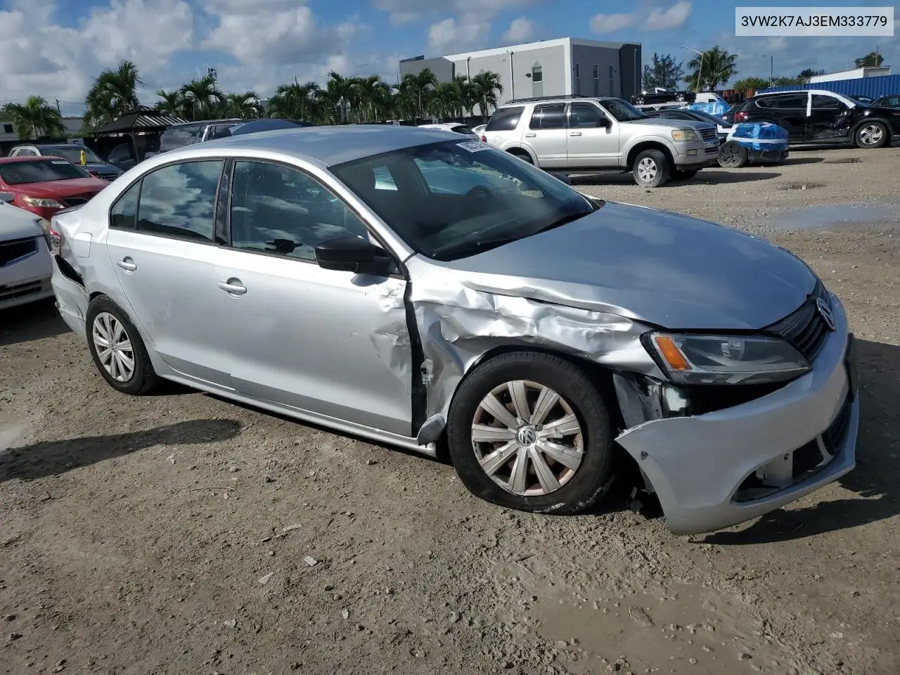 3VW2K7AJ3EM333779 2014 Volkswagen Jetta Base