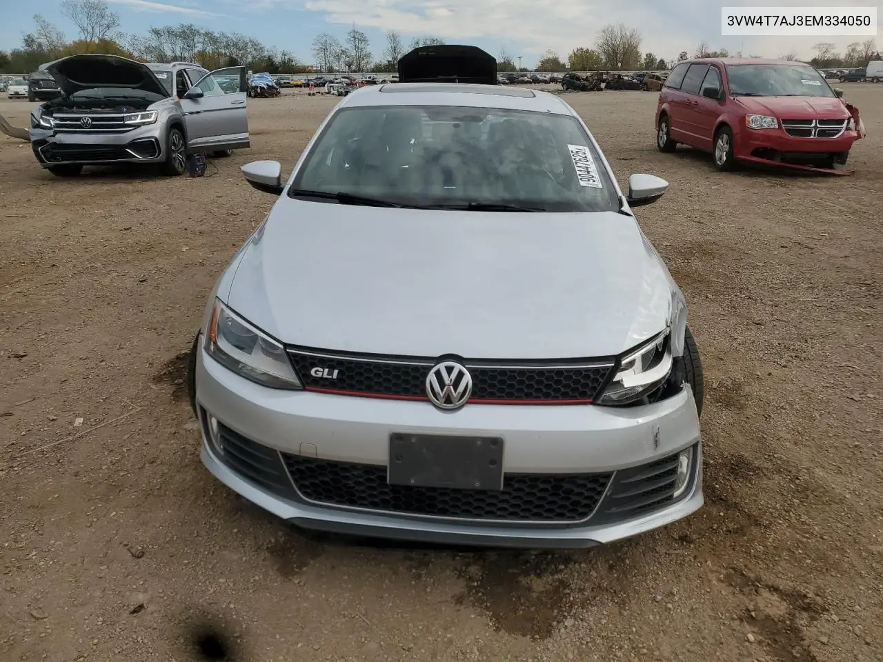 3VW4T7AJ3EM334050 2014 Volkswagen Jetta Gli