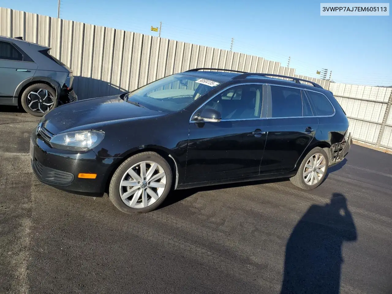3VWPP7AJ7EM605113 2014 Volkswagen Jetta S