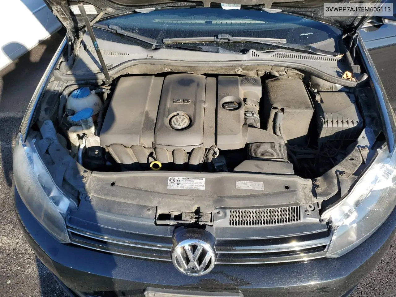 3VWPP7AJ7EM605113 2014 Volkswagen Jetta S