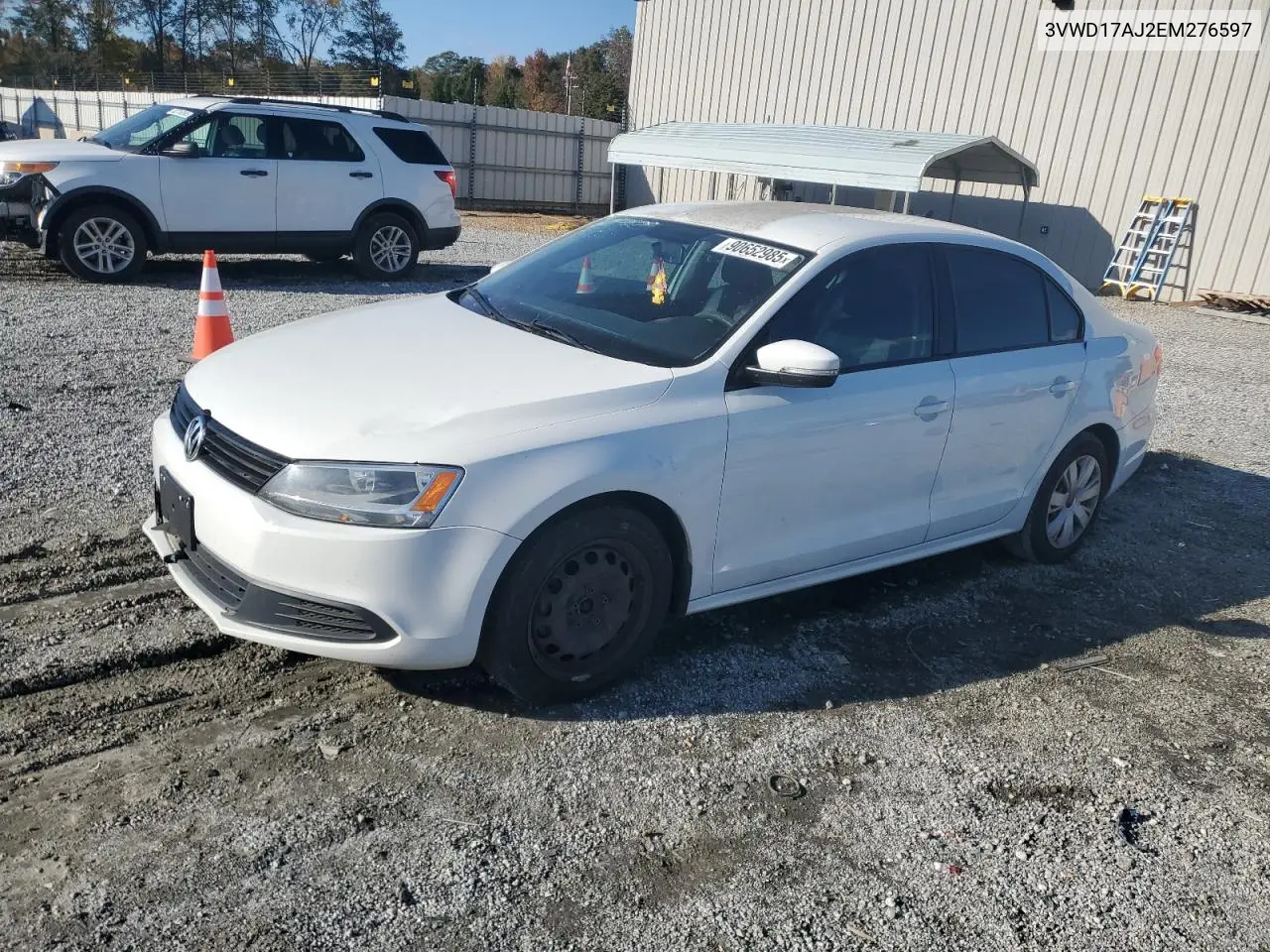 3VWD17AJ2EM276597 2014 Volkswagen Jetta Se