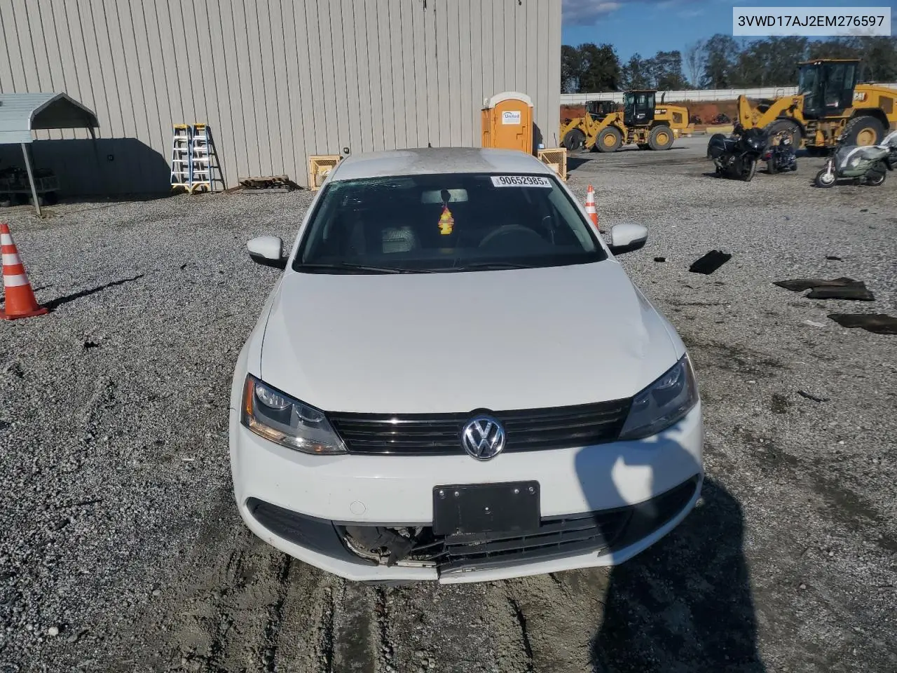 3VWD17AJ2EM276597 2014 Volkswagen Jetta Se