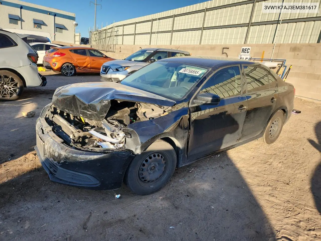 3VW1K7AJ3EM381617 2014 Volkswagen Jetta Base