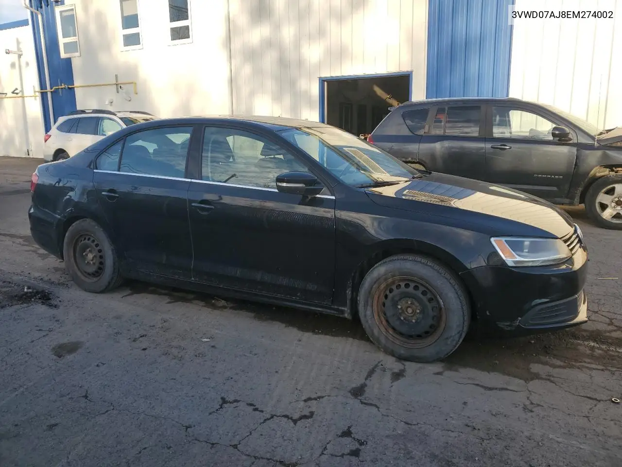 3VWD07AJ8EM274002 2014 Volkswagen Jetta Se