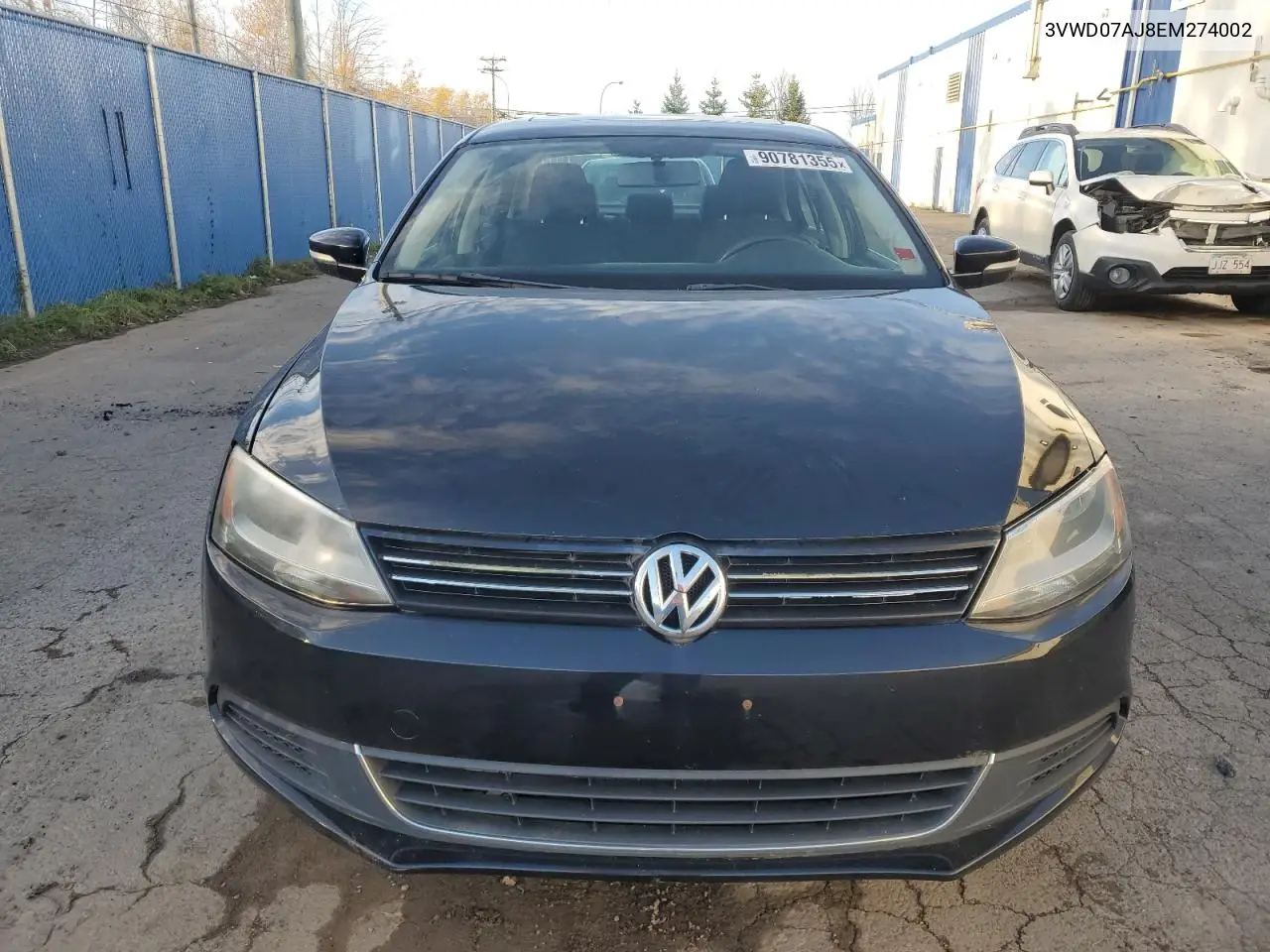 3VWD07AJ8EM274002 2014 Volkswagen Jetta Se
