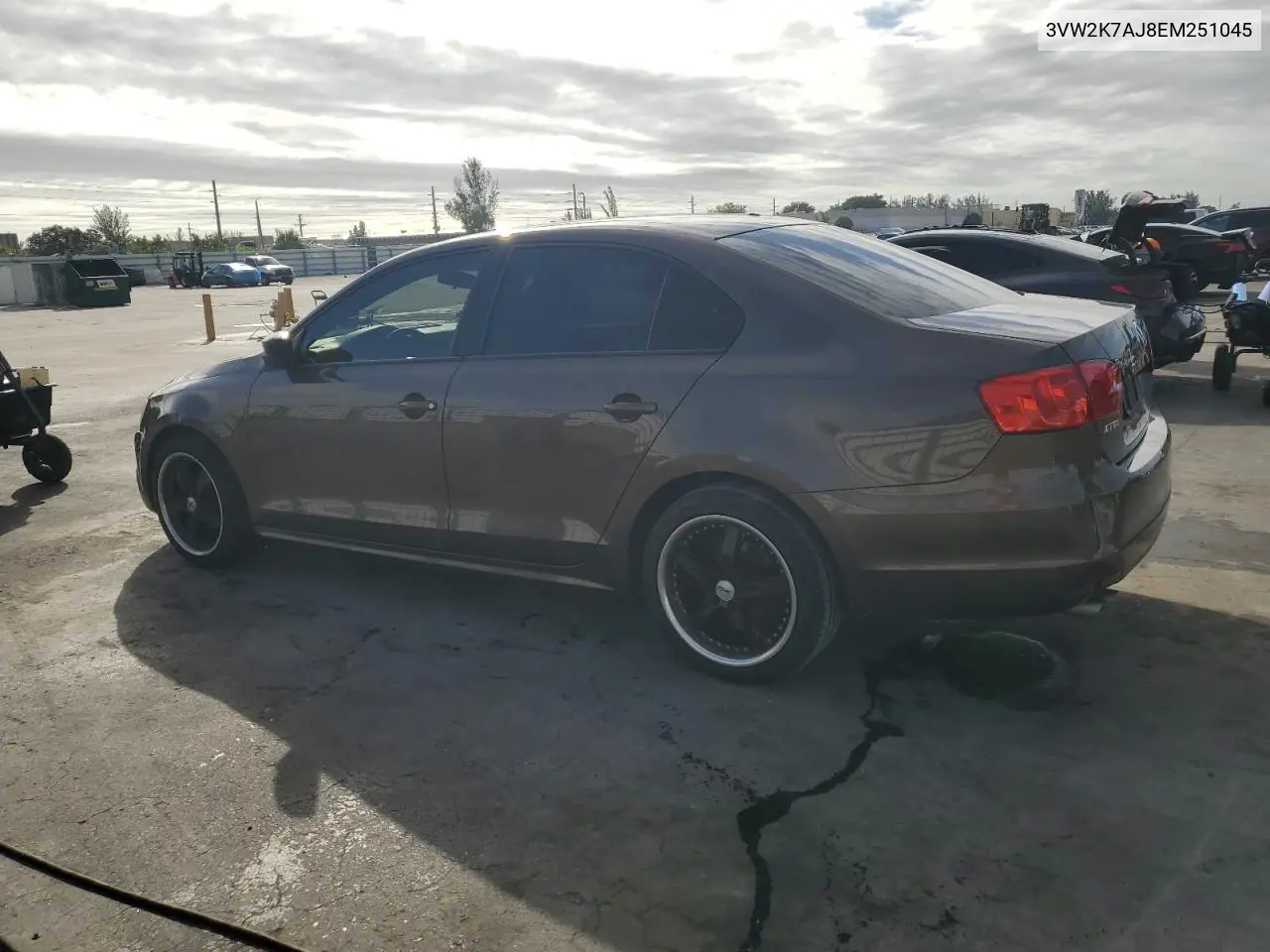 3VW2K7AJ8EM251045 2014 Volkswagen Jetta Base