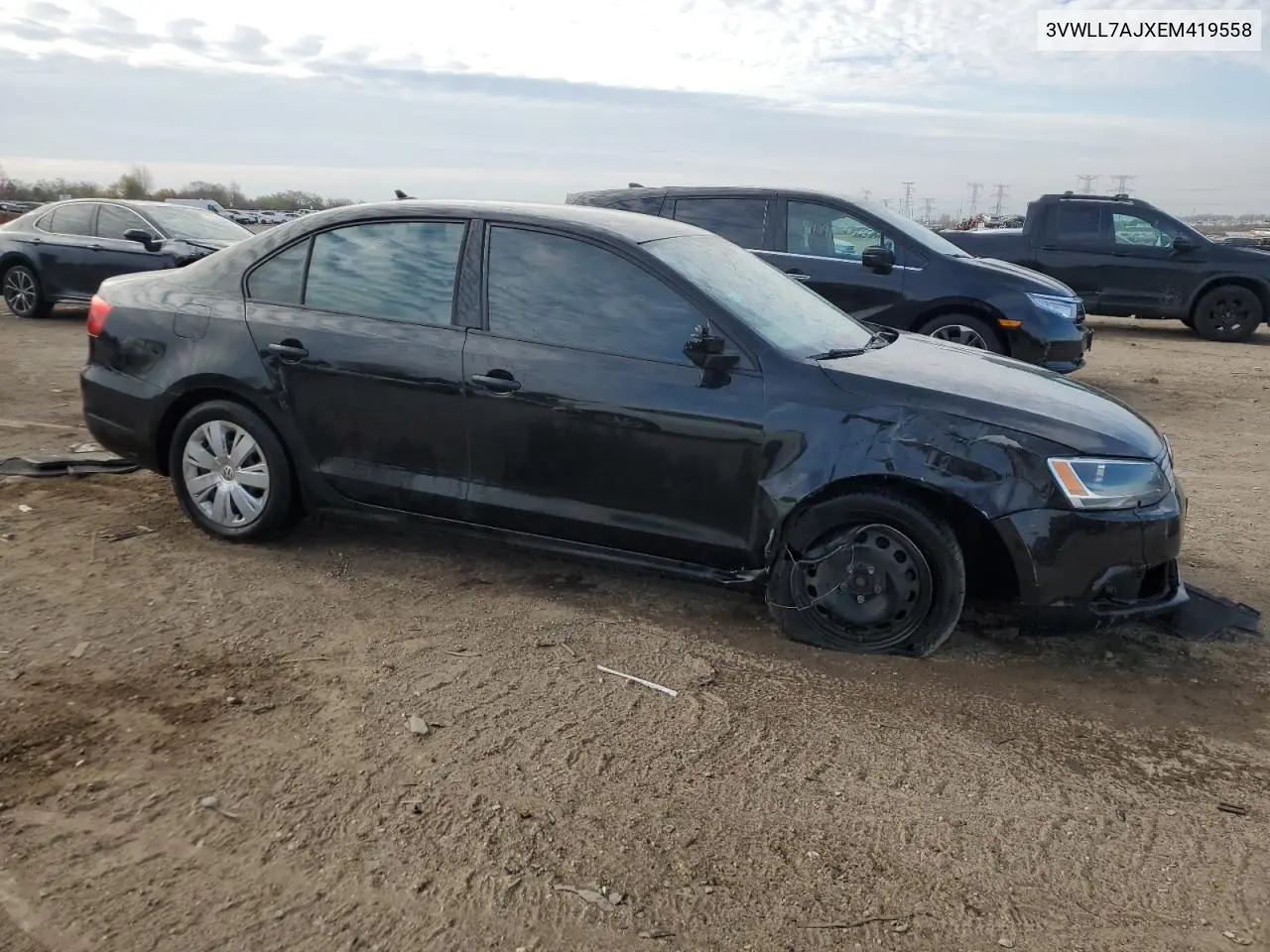 3VWLL7AJXEM419558 2014 Volkswagen Jetta Tdi