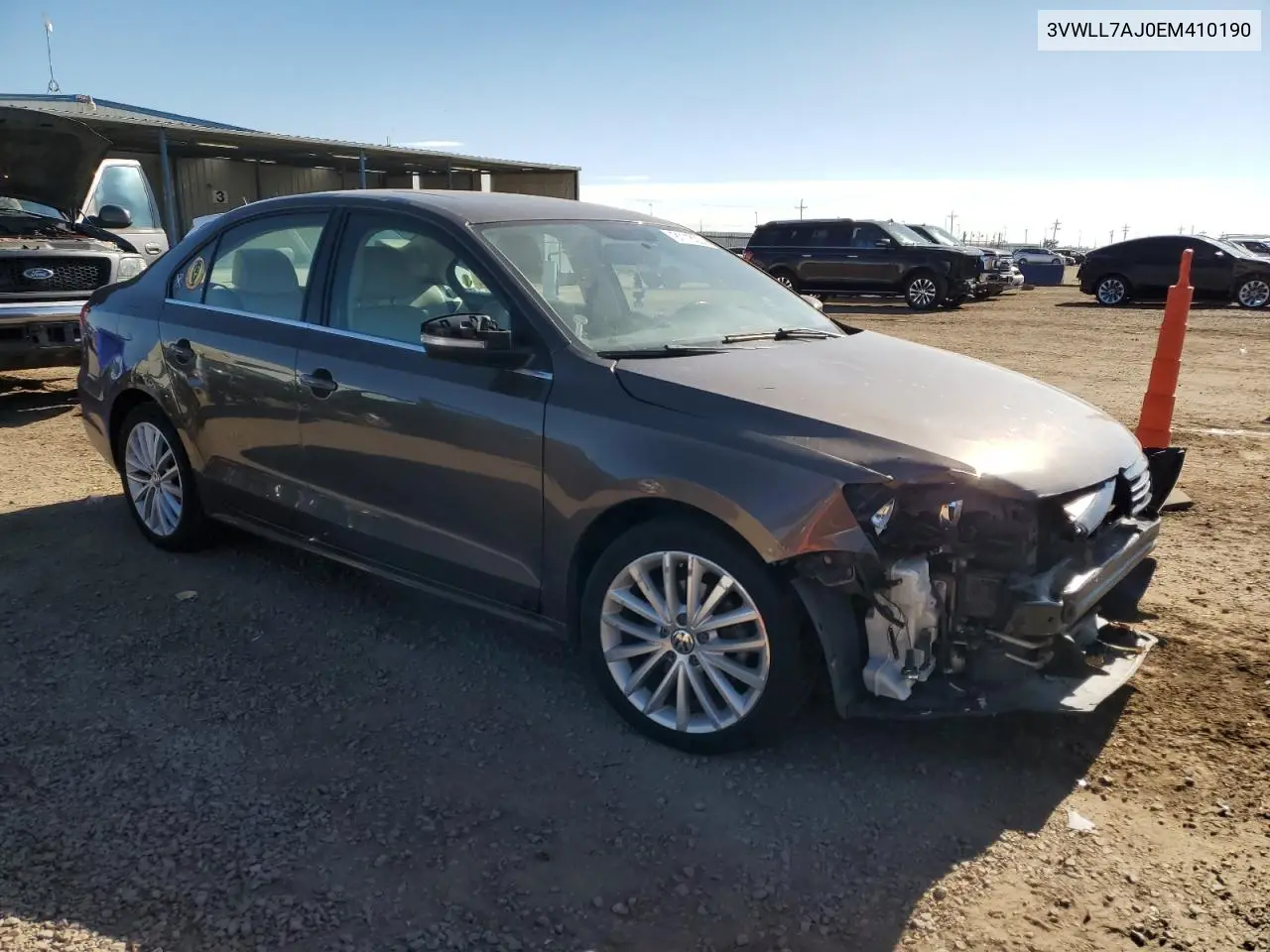 3VWLL7AJ0EM410190 2014 Volkswagen Jetta Tdi