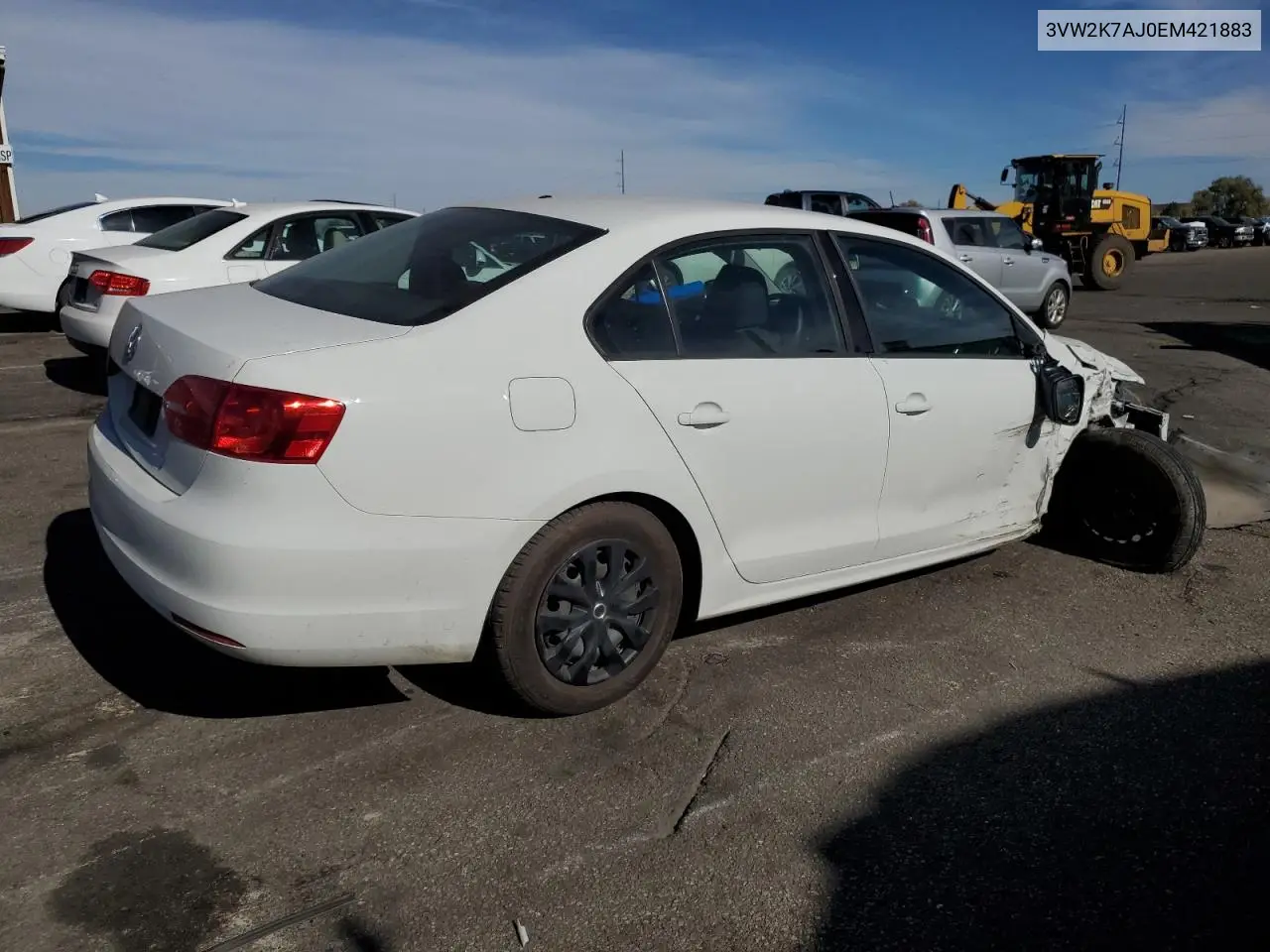 3VW2K7AJ0EM421883 2014 Volkswagen Jetta Base