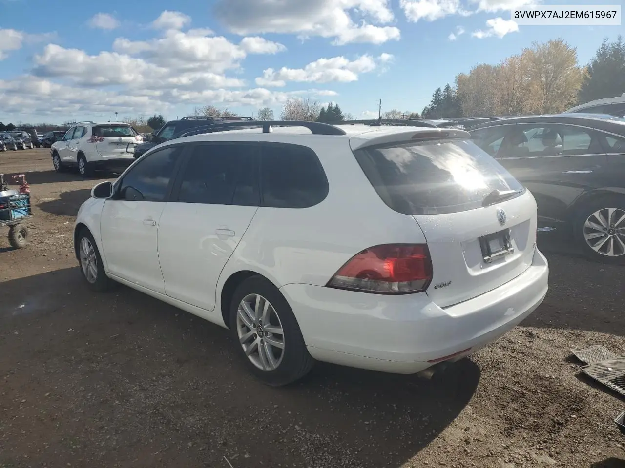 3VWPX7AJ2EM615967 2014 Volkswagen Jetta S