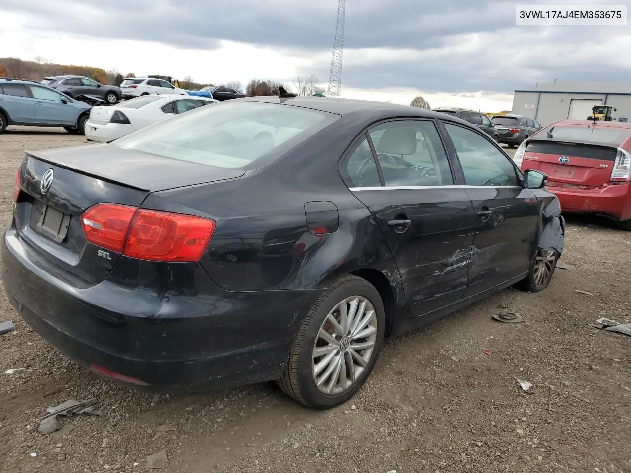 3VWL17AJ4EM353675 2014 Volkswagen Jetta Sel