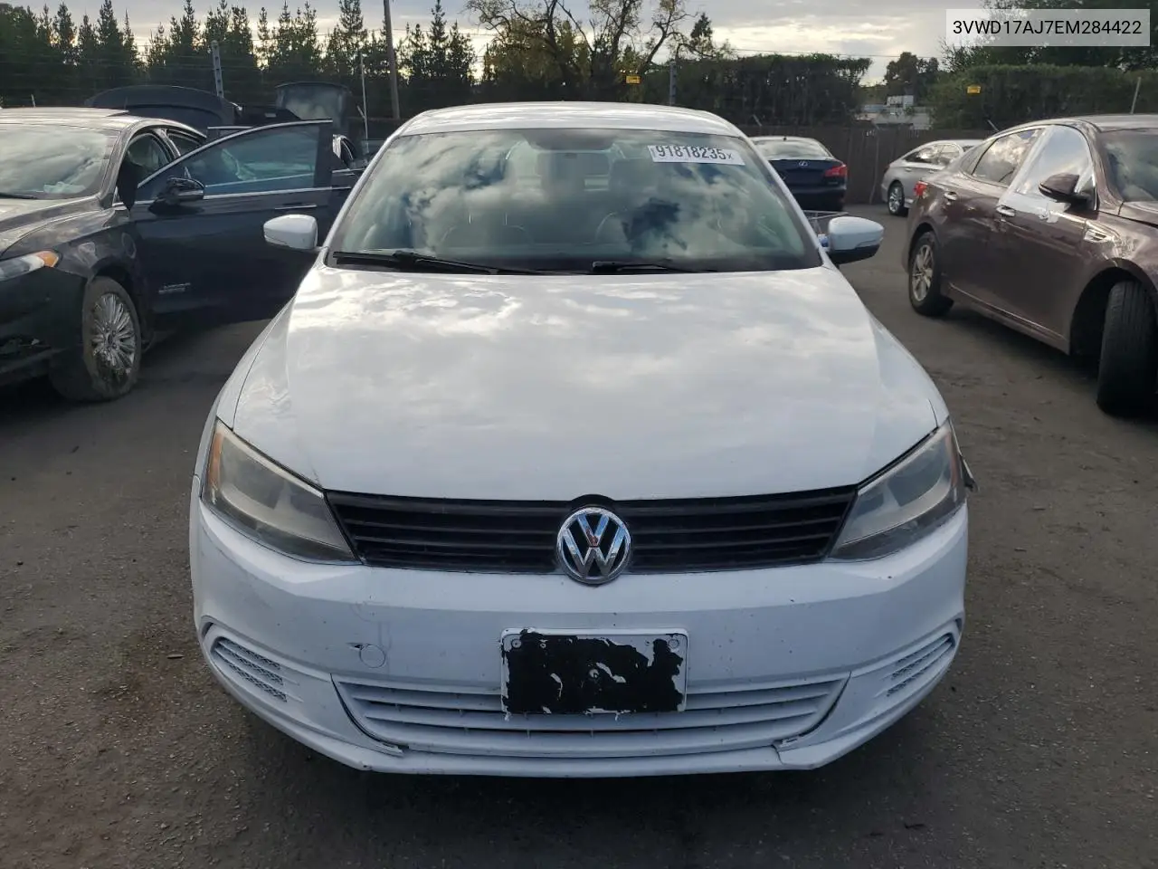 3VWD17AJ7EM284422 2014 Volkswagen Jetta Se
