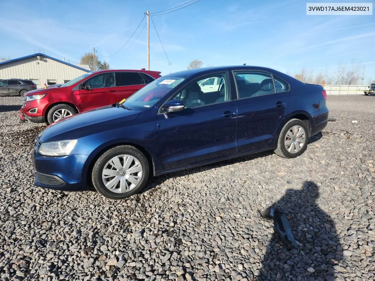 3VWD17AJ6EM423021 2014 Volkswagen Jetta Se