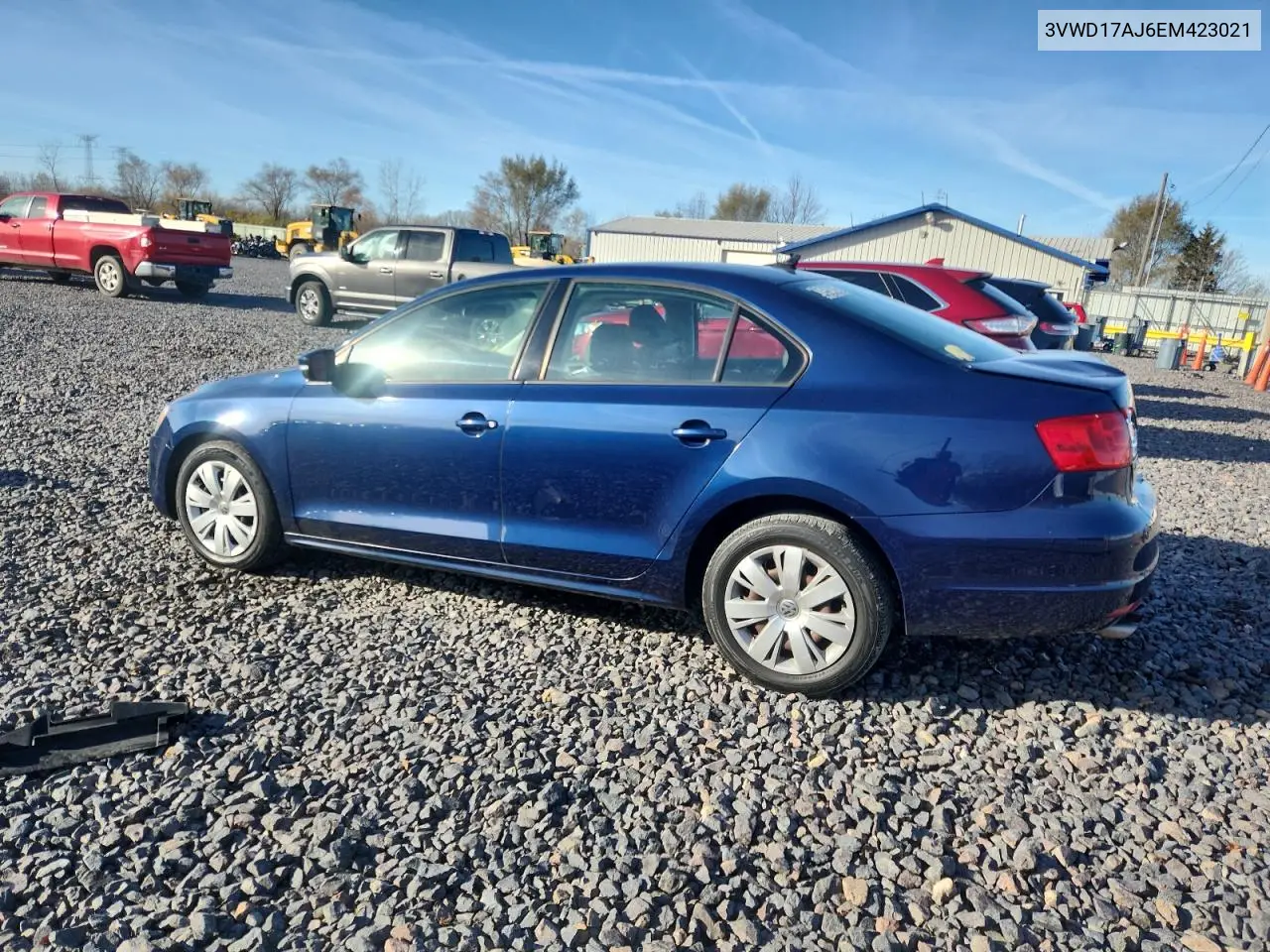 3VWD17AJ6EM423021 2014 Volkswagen Jetta Se