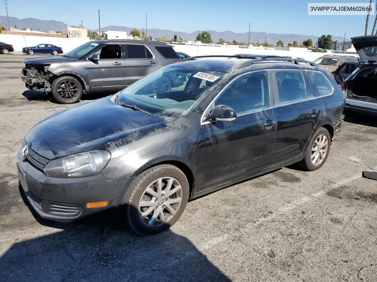 3VWPP7AJ0EM602666 2014 Volkswagen Jetta S