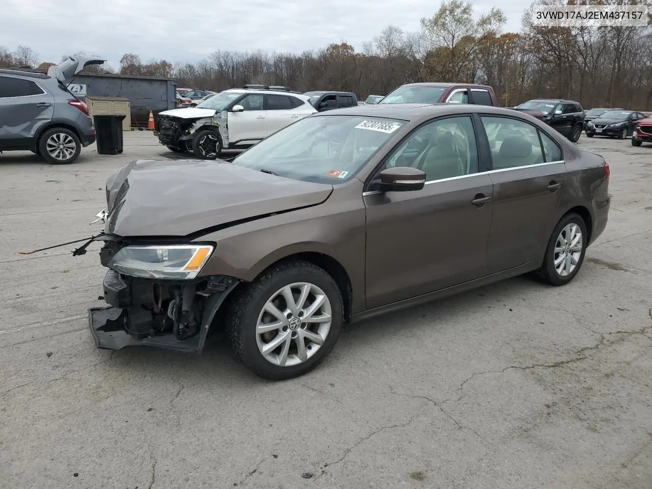 3VWD17AJ2EM437157 2014 Volkswagen Jetta Se