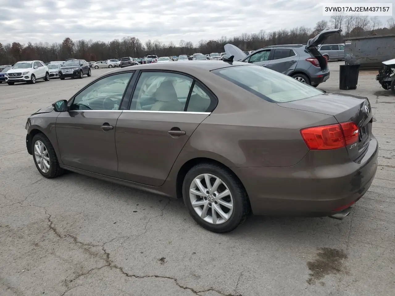 3VWD17AJ2EM437157 2014 Volkswagen Jetta Se