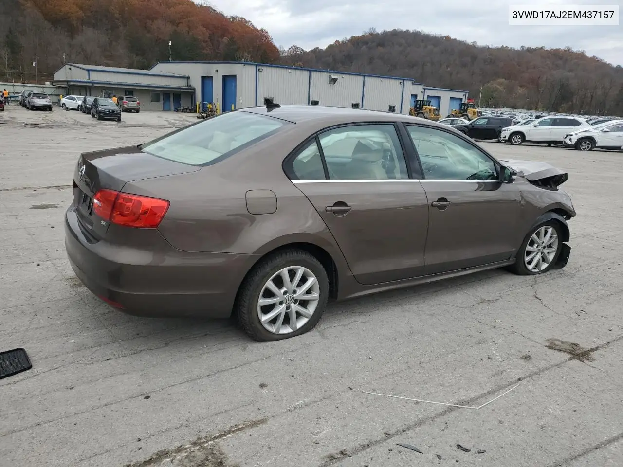 3VWD17AJ2EM437157 2014 Volkswagen Jetta Se