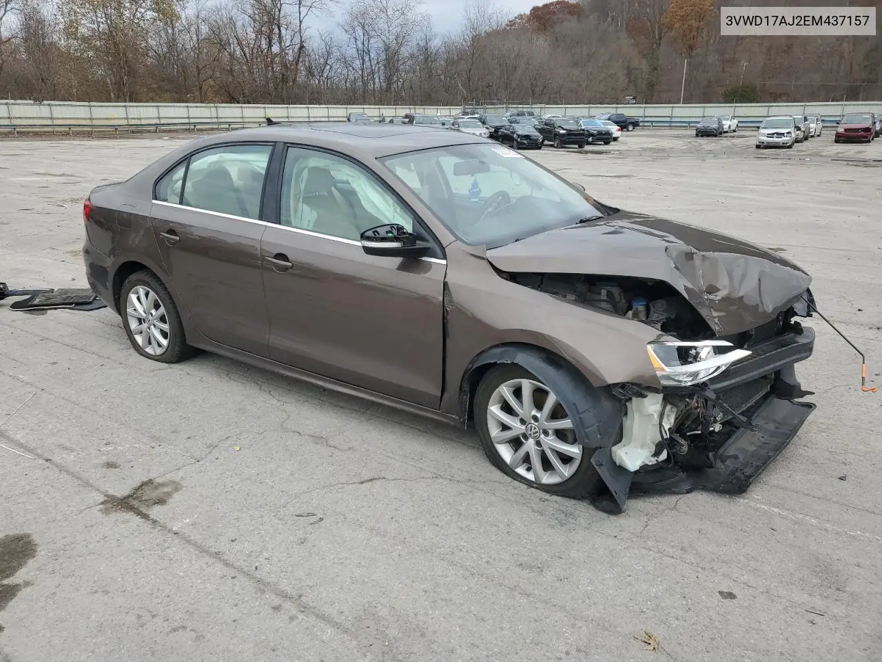 3VWD17AJ2EM437157 2014 Volkswagen Jetta Se