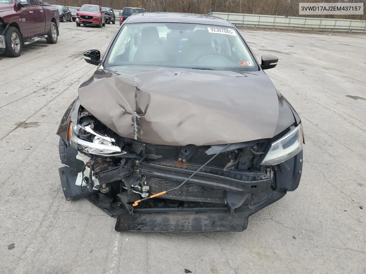 3VWD17AJ2EM437157 2014 Volkswagen Jetta Se