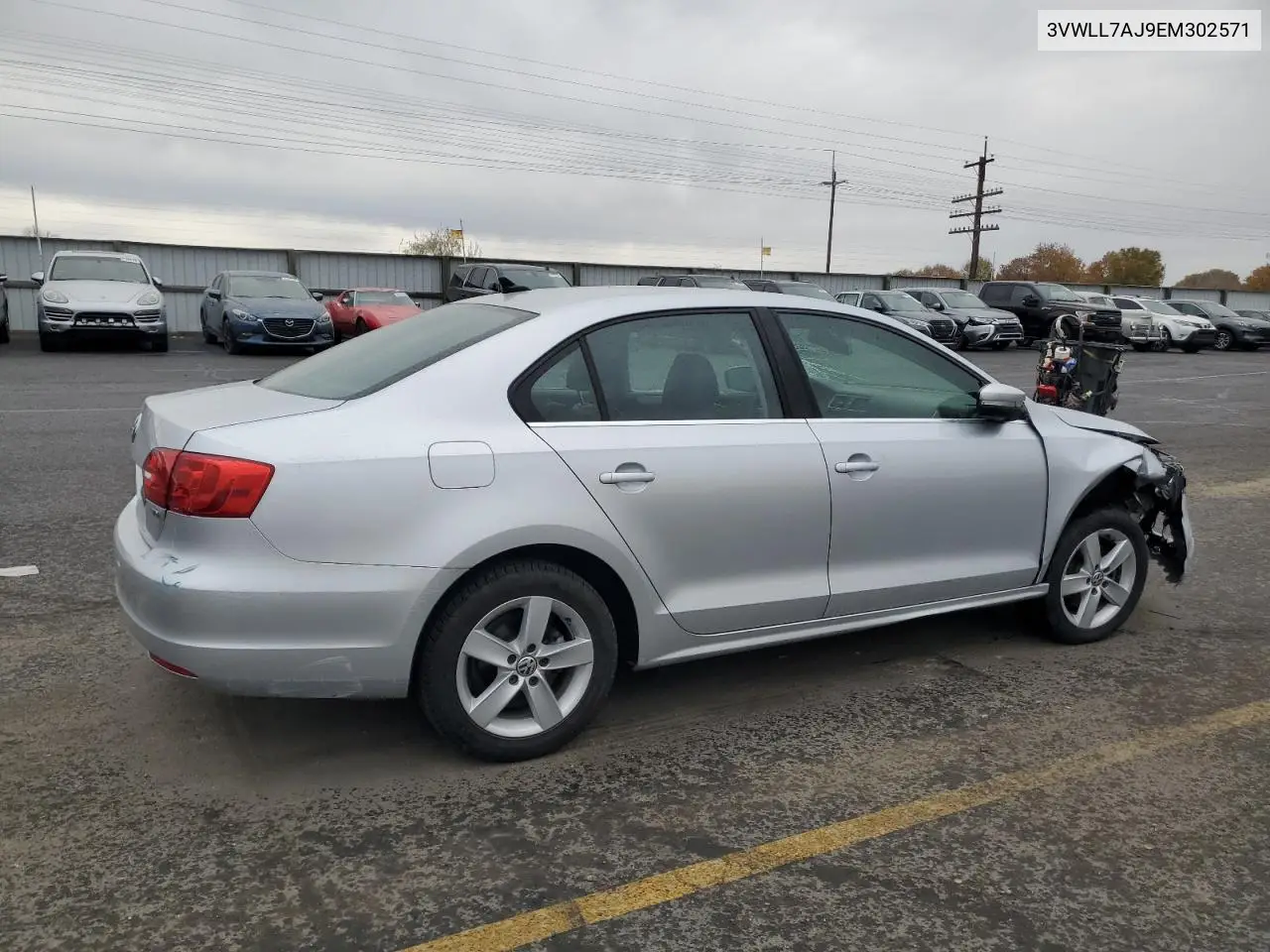 3VWLL7AJ9EM302571 2014 Volkswagen Jetta Tdi