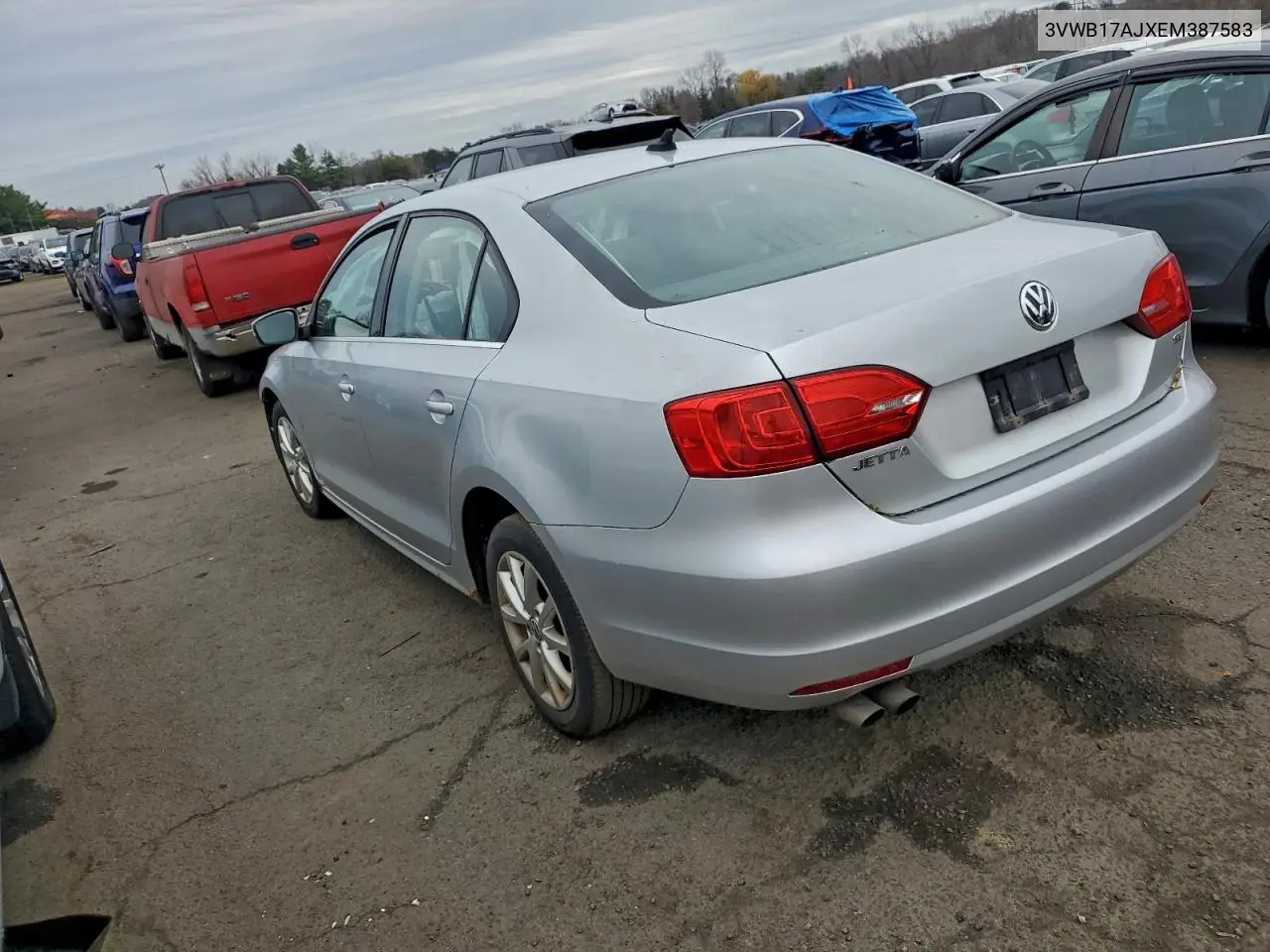 3VWB17AJXEM387583 2014 Volkswagen Jetta Se