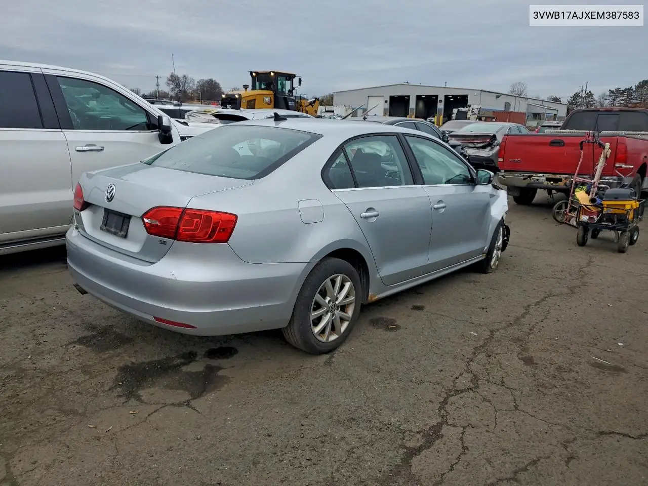 3VWB17AJXEM387583 2014 Volkswagen Jetta Se