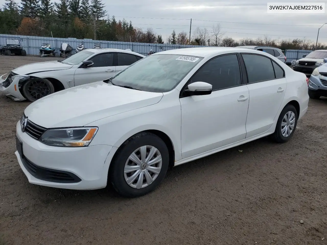3VW2K7AJ0EM227516 2014 Volkswagen Jetta Base