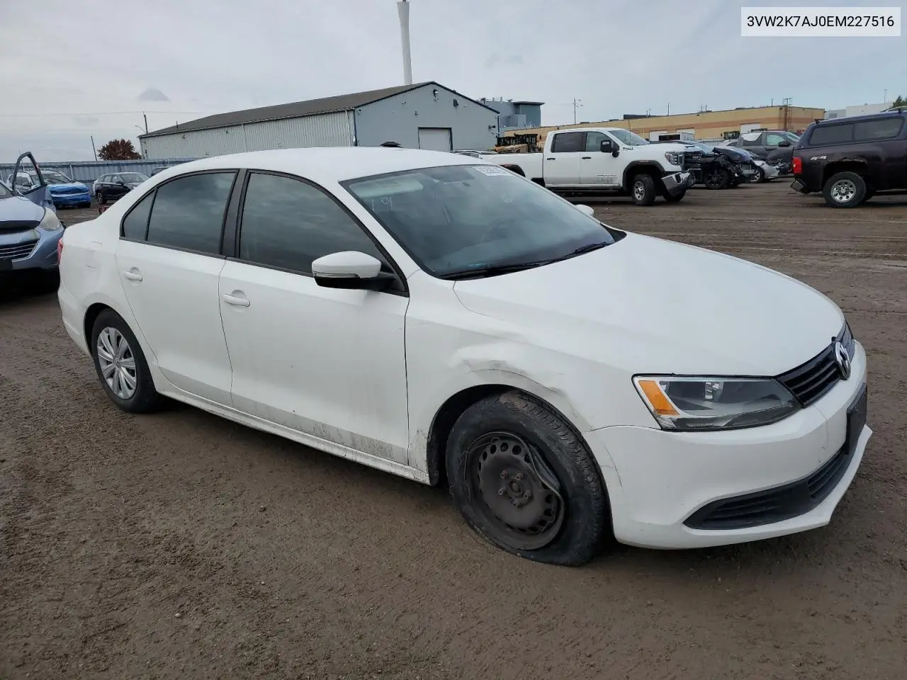3VW2K7AJ0EM227516 2014 Volkswagen Jetta Base