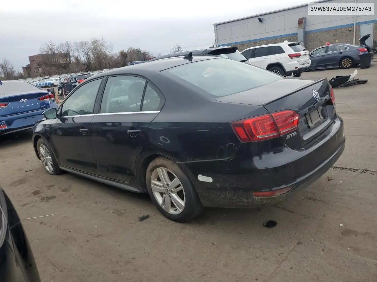 3VW637AJ0EM275743 2014 Volkswagen Jetta Hybrid